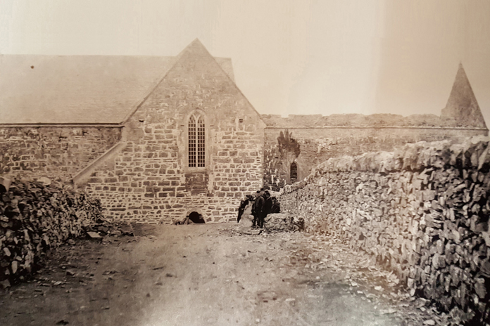 Ballintubber Abbey 08 – Restoration (1889)